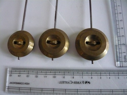 Vintage french clock pendulum - french,