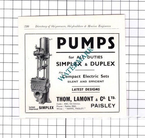 Thom lamont ltd - &, paisley