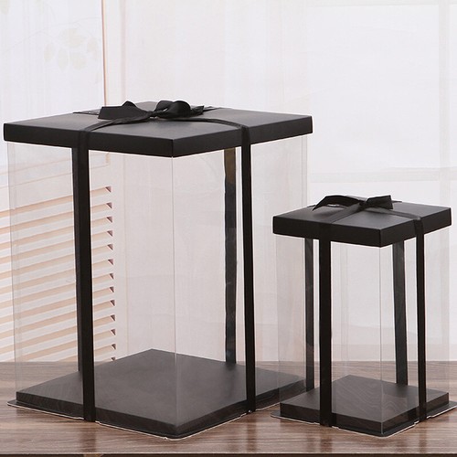 Large clear pvc - large, boxes