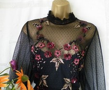 👗***MONSOON PRE-OWNED "ROCO BLACK" DRESS SIZE 18***👗