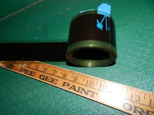 70mm film leader nos - film, eara
