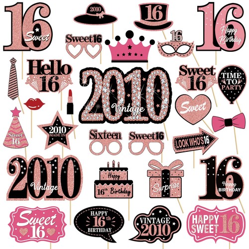 16th birthday decorations - 16th,