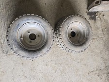 2 Wheels Rims Tyres Ride On lawn Mower 16 7.50 8  Stiga park Royal 3 stud