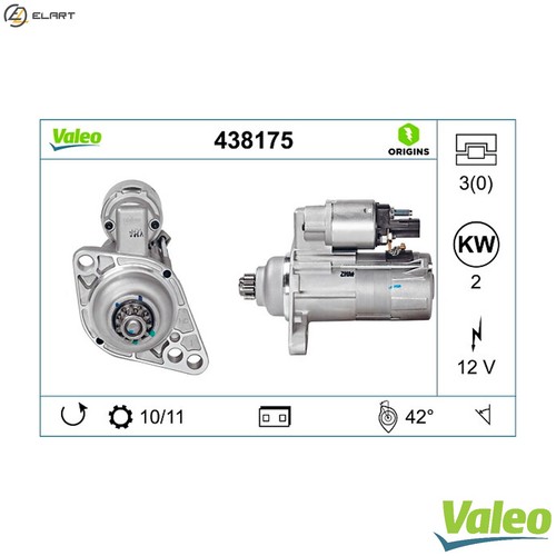 Starter 438175 for skoda - 438175,