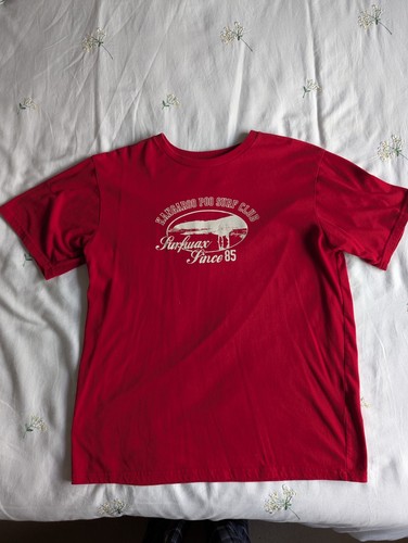 Kangaroo poo shirt large - kangaroo,