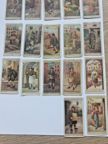 Vintage cigarette cards cries - vintage, cards.'cries