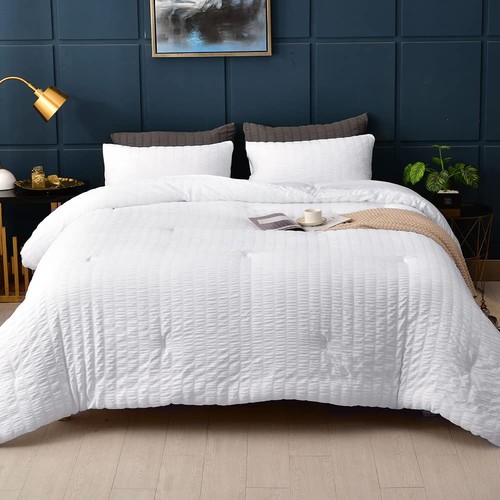 Seersucker comforter 90x90 - seersucker,