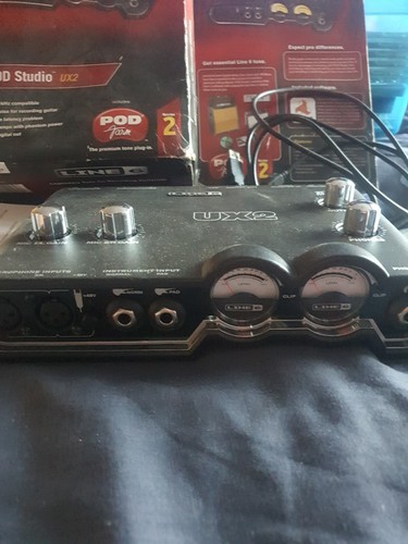 Line pod studio ux2usb audio - 6,