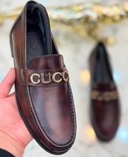 Handmade Men Brown Leather