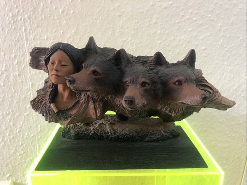 Rare wolves native american - wolves,