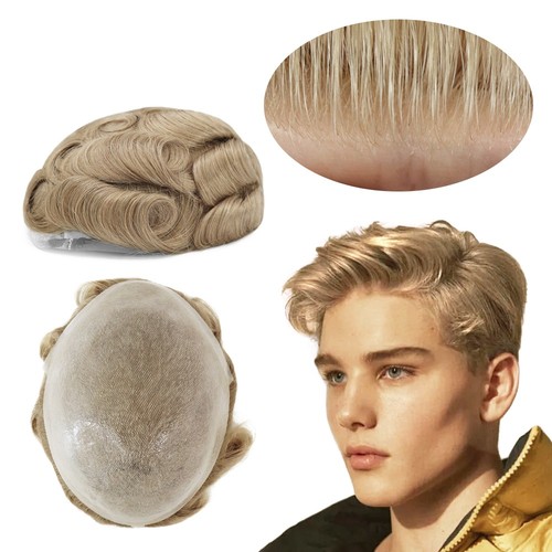 Toupee for men human hair - toupee,