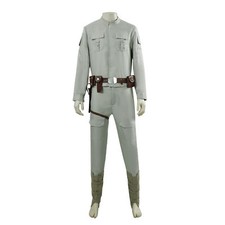 Cosplay Star Wars Luke Skywalker Jumpsuits Belt Costumes  Halloween Props Suits