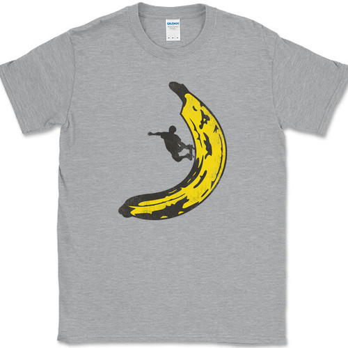 Skateboard banana half pipe - banana,