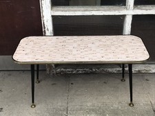 Vintage 1960s Mosaic Tiled