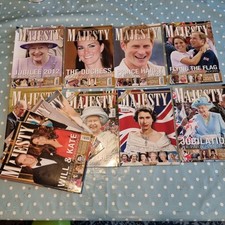 Majesty Magazines - 2012 Complete Set / See Pictures For Individual Editions 