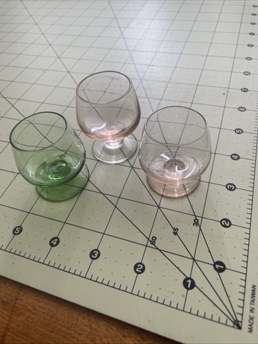Vintage mini cognac snifters - vintage,