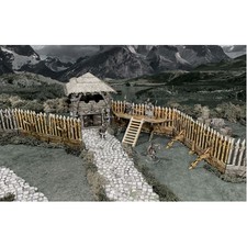 Palisade walls brand new - -, &
