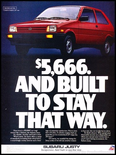 1987 1988 subaru justy - subaru,