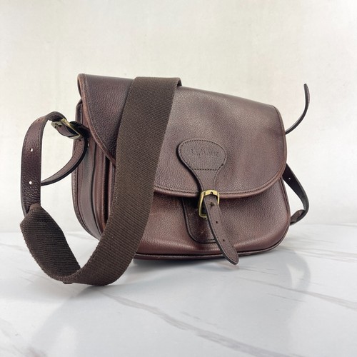 Barbour leather cartridge bag - cartridge,