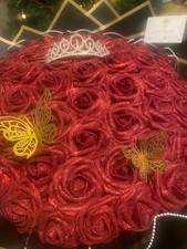 ETERNAL GLITTER ROSE BOUQUET