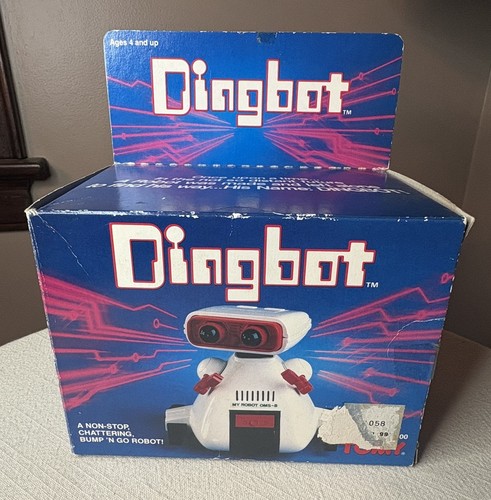 Vintage 1984 dingbot bump - bump, go