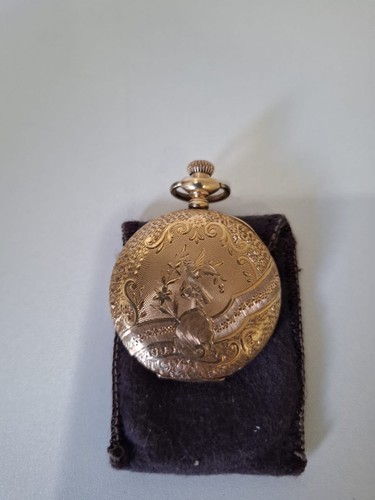 Antique american waltham 14k - antique,