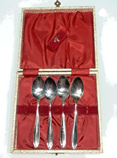 Vintage Boxed Tea Spoons EPNS