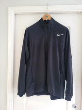 RARE 2013 NIKE RF COURT TENNIS JACKET TOP BLACK ROGER FEDERER 546520 010 L