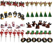 6 x Santa's Snowmen Penguin