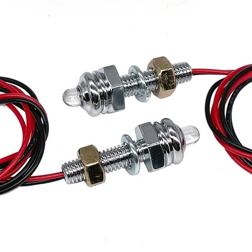 White led bolt lights 12v - white,