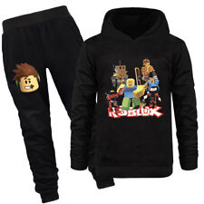 Kids ROBLOX Hoodie Tracksuit Set Hooded Jumpers Pants Suit Sweatshirt Sportswear