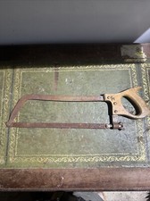 VERY EARLY HEAVY HACK BUTCHER SAW MARKED Cronenberc.  Ref C4