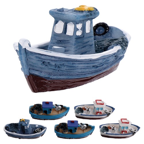 Pcs miniature beach yacht - beach,