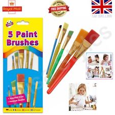 5 Pcs KIDS PAINT BRUSHES