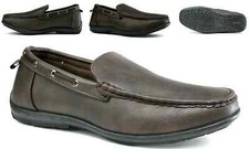 Mens New Slip On Casual Boat