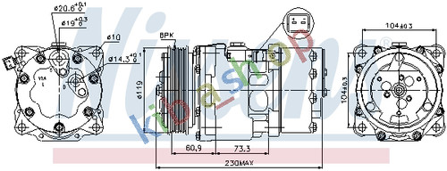 Air conditioning compressor - air-conditioning,