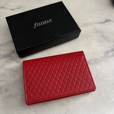Filofax Leather Card Wallet