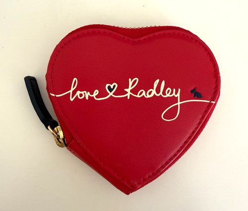 Radley red heart shaped - red,