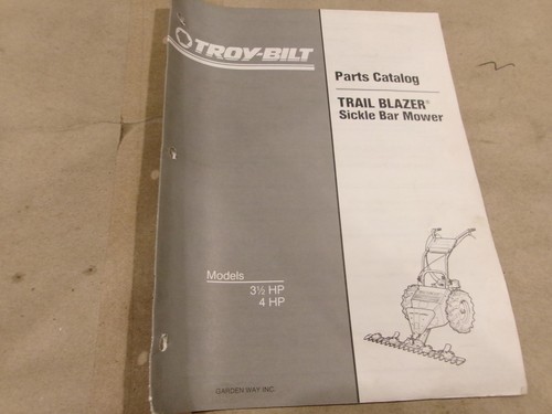 Troy bilt parts catalog - catalog, trail