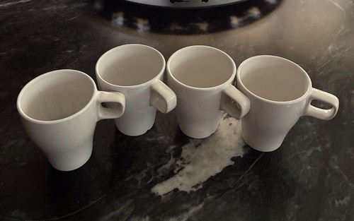 Set ceramic white - of,