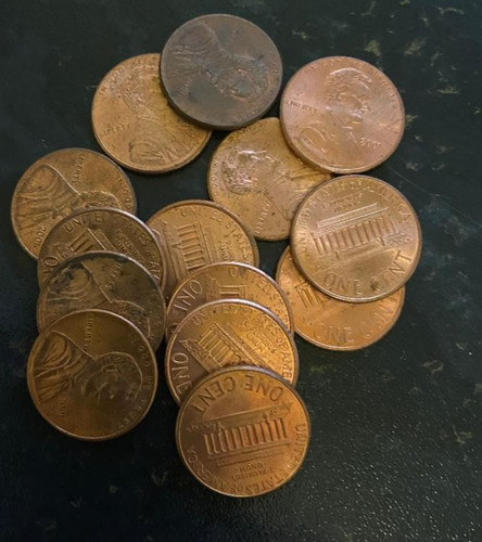 Usa cent coins very - 1,