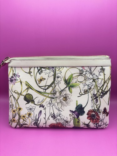 Gucci floral canvas zip - gucci,