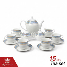 Royal 15 PC Porcelain BLUE