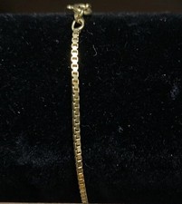 Vtg 14K Solid Yellow Gold Box