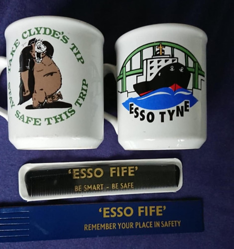 Esso tankers memorabilia - tankers,