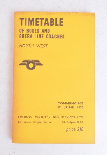 Bus coach timetable - coach, london