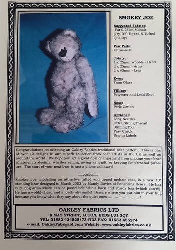 Traditional teddy bear - 13",