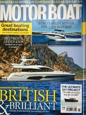 Sunseeker Hawk 31, Princess 385 & Jeanneau 805 feature in Motor Boat & Yachting 