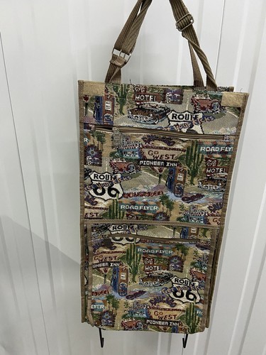 Route tapestry zip close - route,