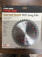 BLACK&DECKER Proline A7705 184mm X 16mm Saw Blade 40 TCT   (7  1/4" X 5/8")
